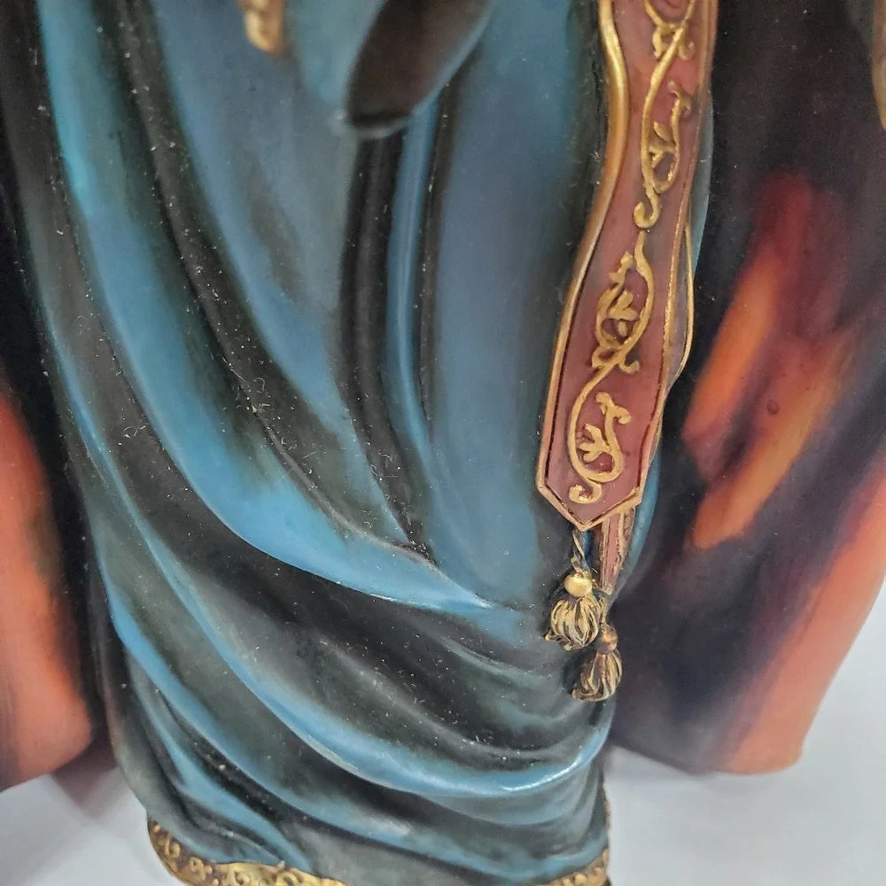 Wise Man Balthazar Figurine Christmas 11.5in Nativity Scene Biblical Christmas